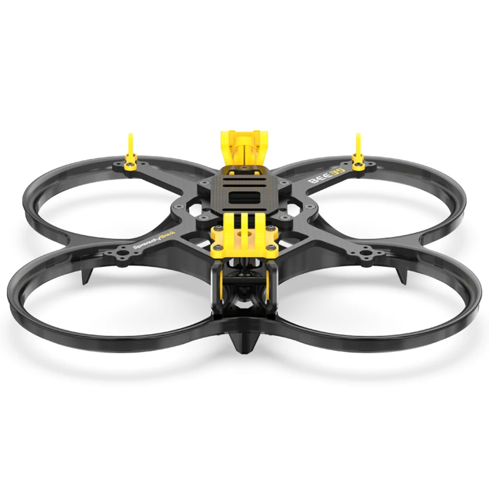 Châssis SpeedyBee Bee35 monté, prêt pour le vol FPV.