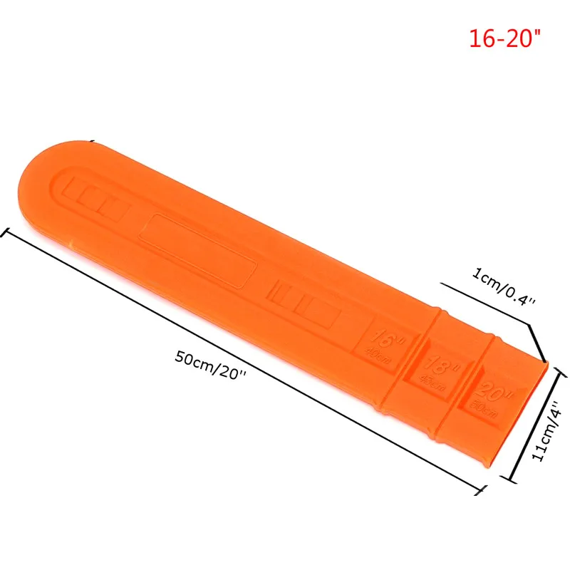 12/14/16/18/20/22/24in Chainsaw Bar Protective Cover Scabbard Protector Universal Guide Plate Holder Chain Saw Sleeve Tools