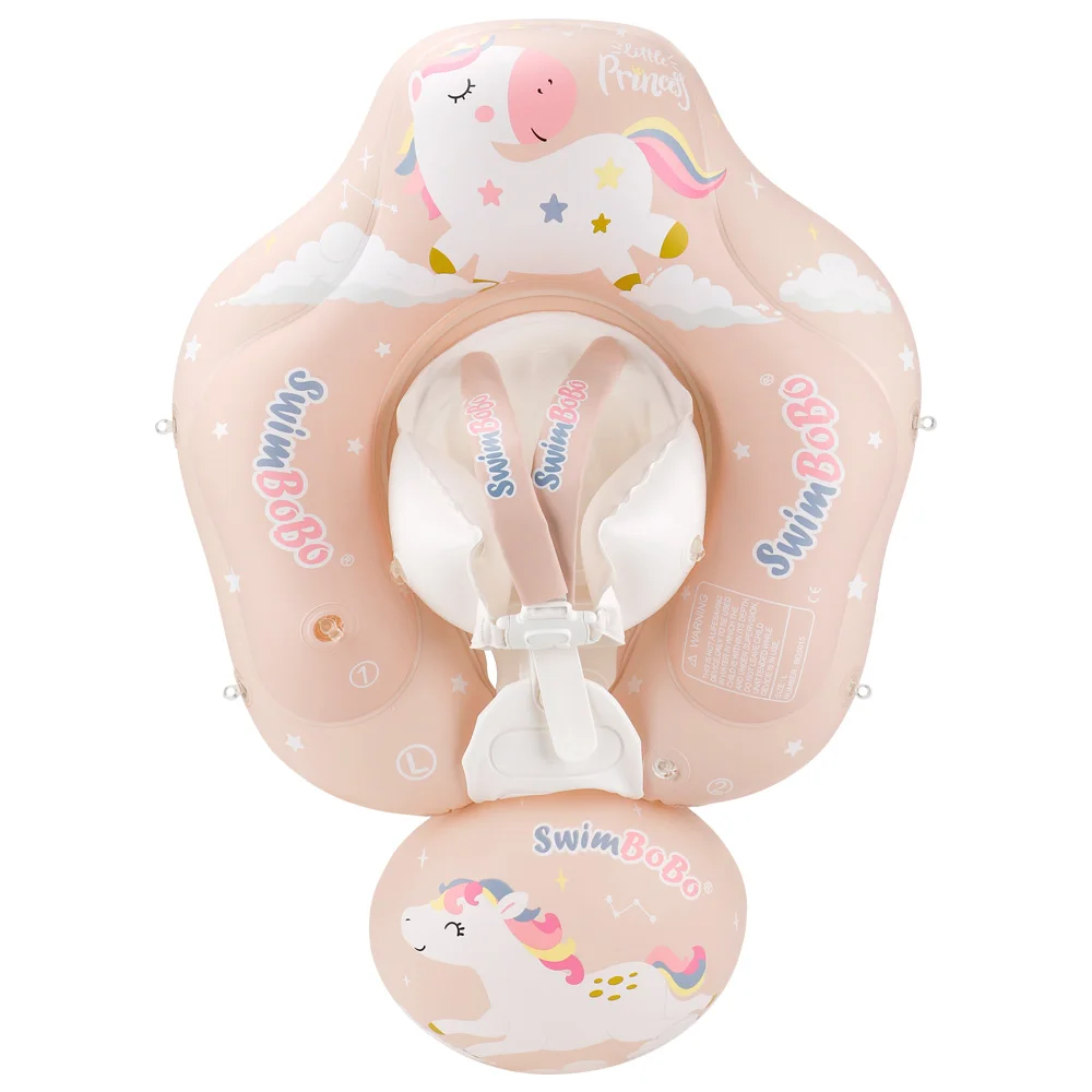 Baby Swimming Float With Inflatable Infant Ring Kids Pool Accessories Circle Bathing Summer Toys