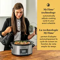 Programmable Slow Cooker (2102511) - Stainless Steel, 6 Qt 2