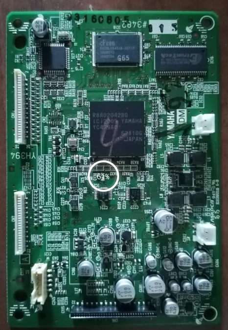 FOR Yamaha PSR-S550 P105 P-105 PSR S550 P-125 P125 P125 PSR E303 Keyboard Motherboard Original and CPU XR951A0