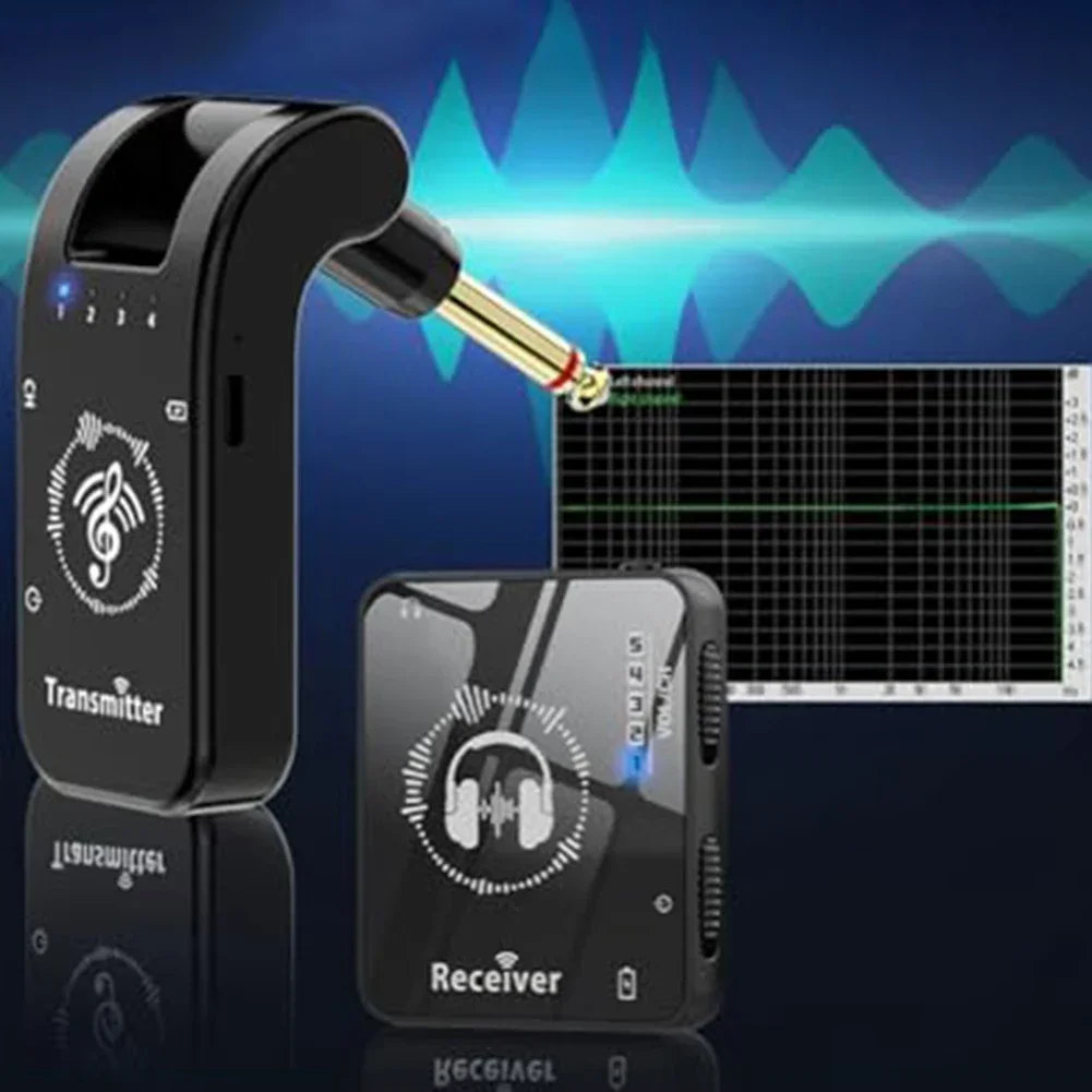 2.4GHz Wireless Earphone Monitor Transmission Set Transmitter Stage Audio Headphone Receiver Professional Sound Quality