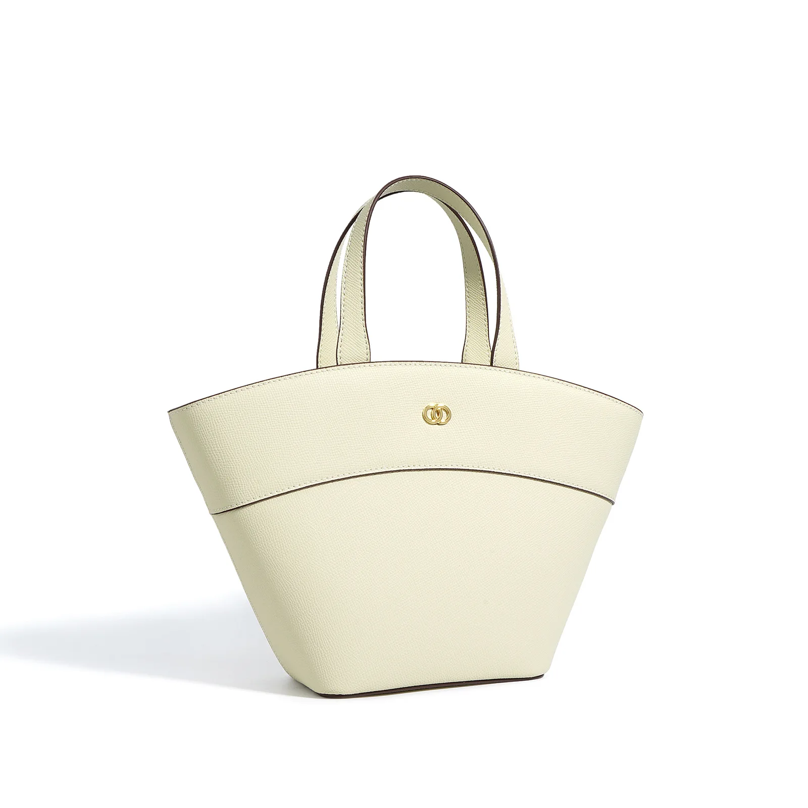 Bolso de mano de piel auténtica para mujer con diseño de nicho, bolso de mano de lujo para mujer con compartimento, bolso de mano y cartera de moda clásica