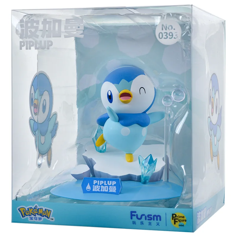 Funism Brand Pokemon Figures Piplup Figurine Greninja Anime Model