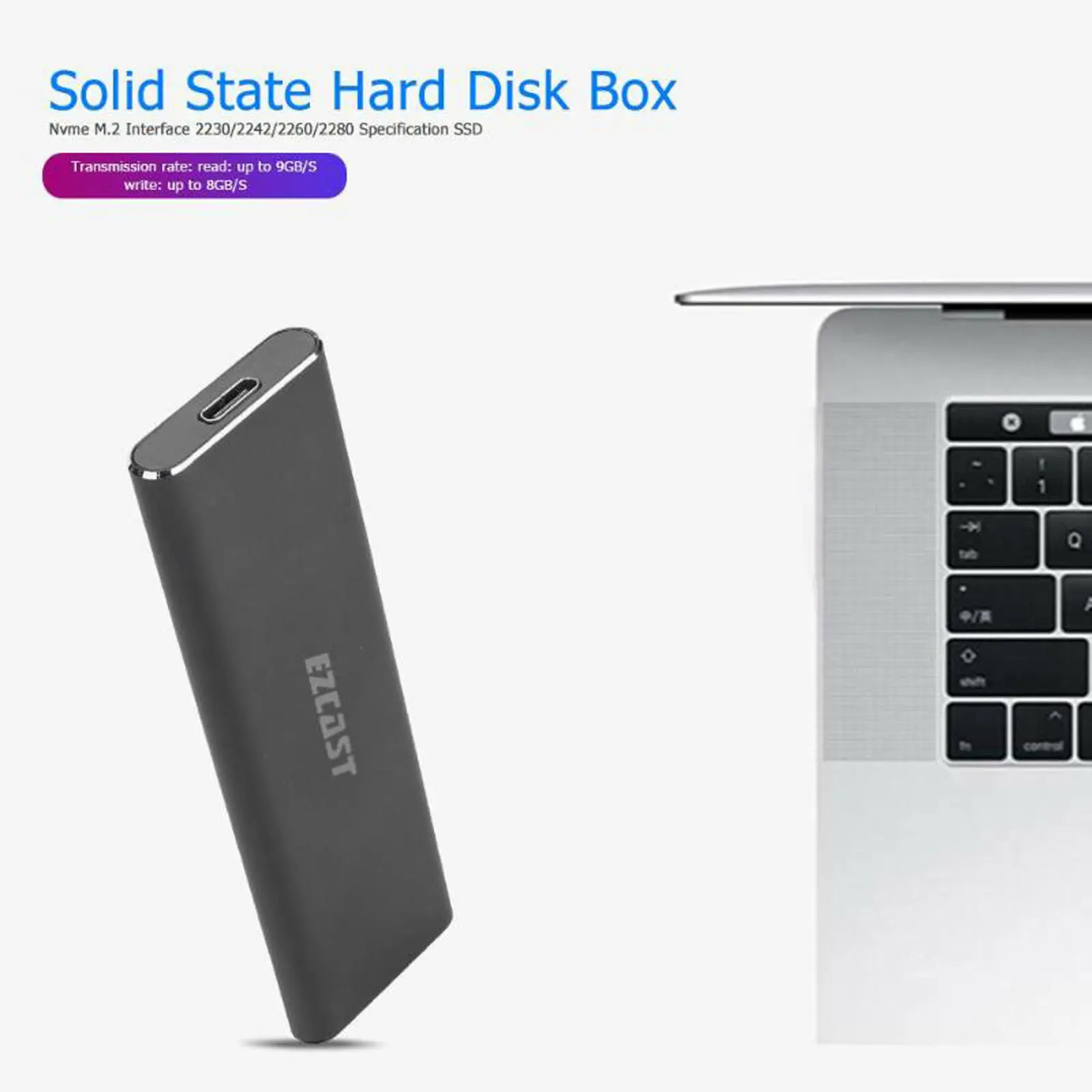 S8000 ϵ ̺ Ŭ, M2 SSD ϵ ̽, NVME PCIe Ŭ, M.2-USB C Ÿ 3.1 GEN2 M Ű , ǻ Ʈ Win