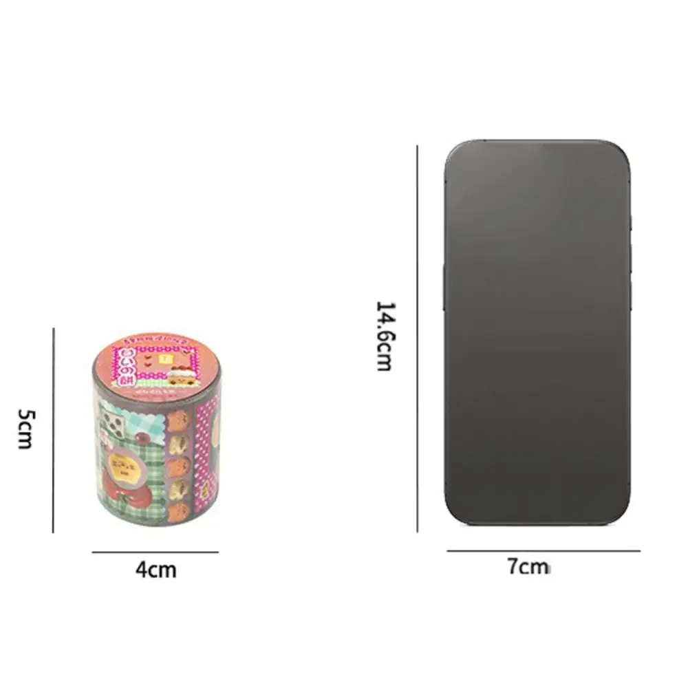 2025 Showa Memory Series Washi Tape Kawaii Decorative Adhesive Tape Cute Hand Made Collage Adhesive