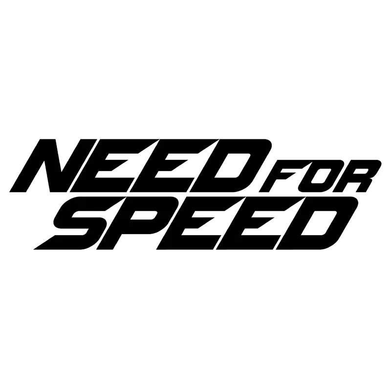 

Various Sizes Vinyl Decal Need for Speed Car Sticker Waterproof Auto Decors on Motorcycle Bumper Rear Window12cm*4cm