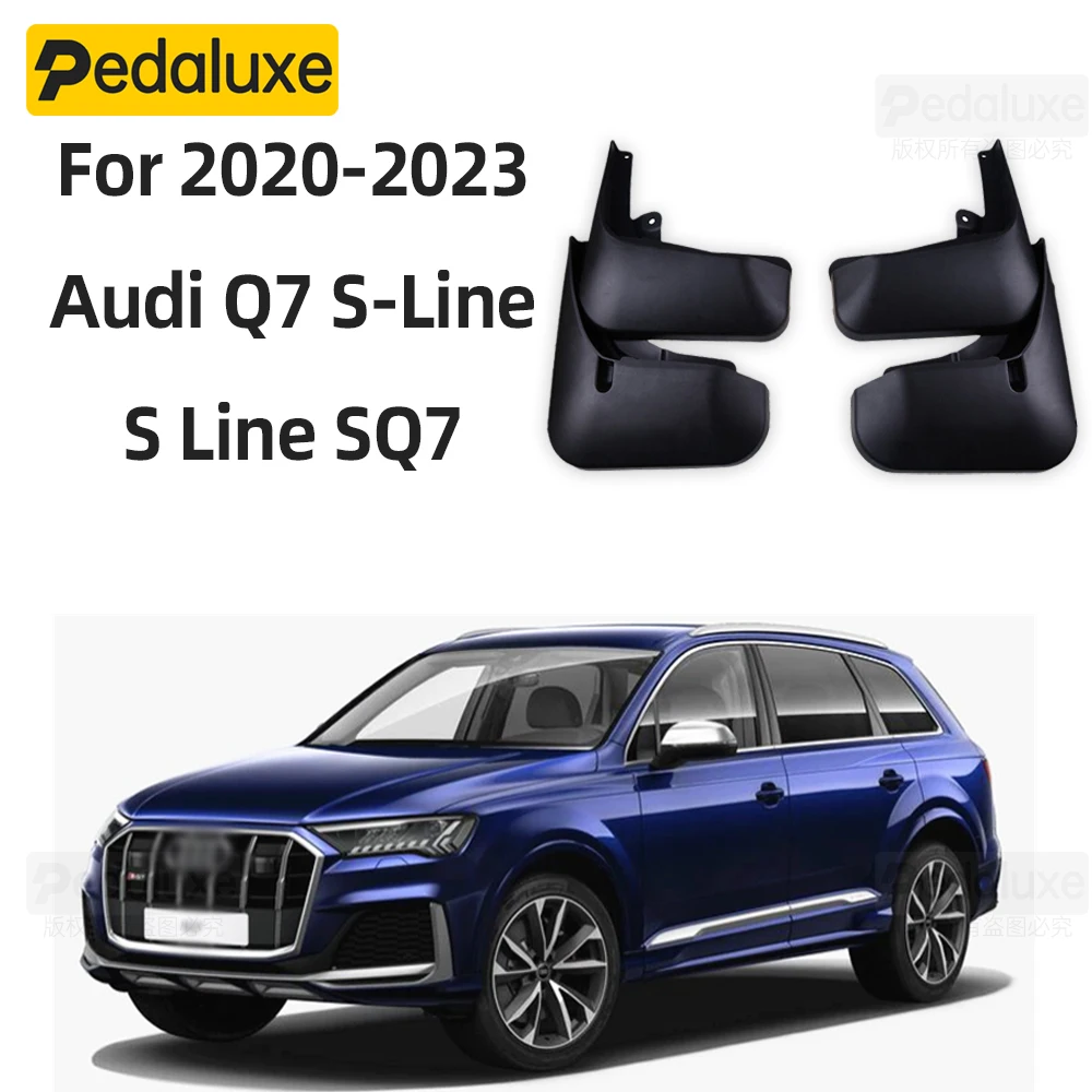 Genuine New Set Paraspruzzi Paraspruzzi Per Audi Q7 S-Line S Line Sq7 Dal 2020 Al 2023