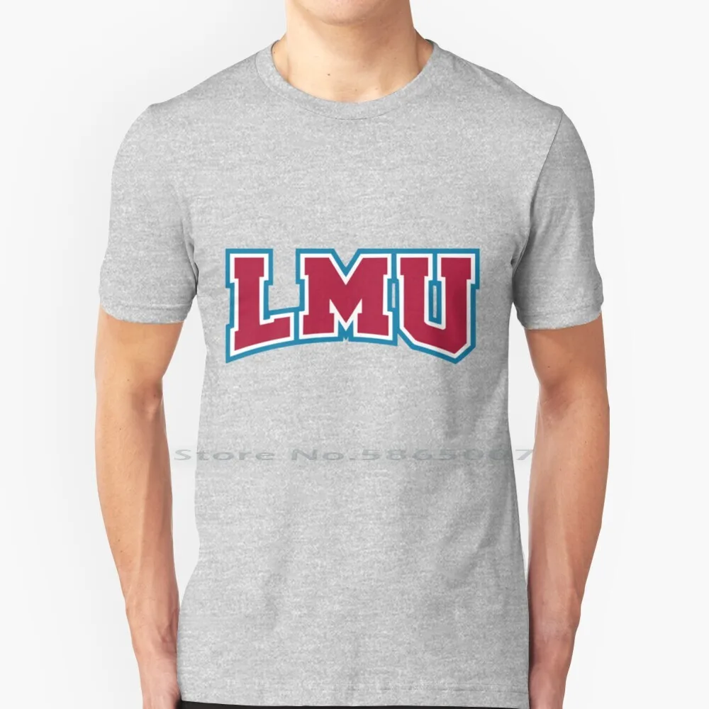 Футболка Lmu с принтом Львов 100% хлопок женская футболка колледжей спортивных