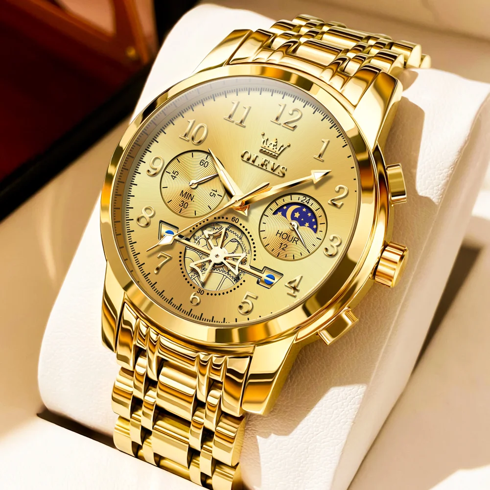 ساعات رجالية OLEVS 2900 من أفضل العلامات التجارية...