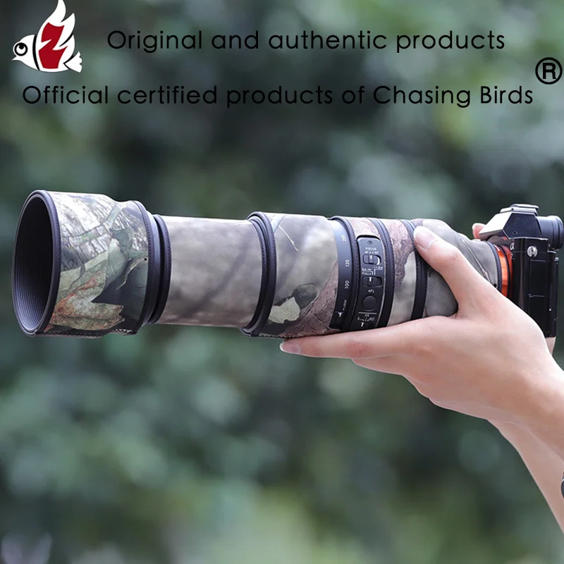 Chasing Birds Camouflage Lens Coat Per Sigma 100 400 Per Sony E Canon Nikon Mount Cover Protettiva Impermeabile E Antipioggia