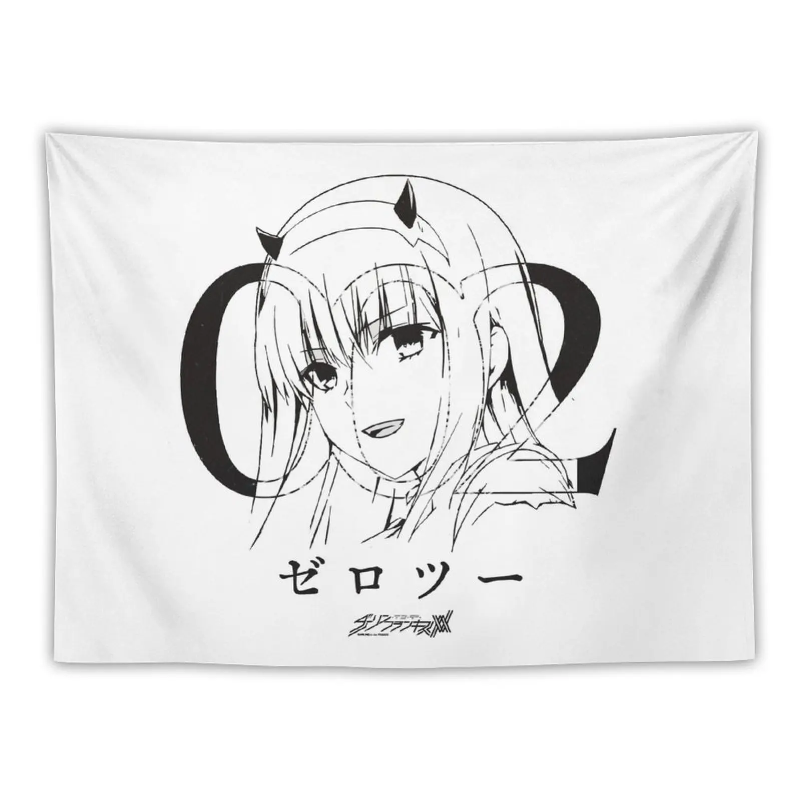 

New Ｚｅｒｏ　Ｔｗｏ　０２　ゼロツー Tapestry Wallpapers Home Decor Wall Coverings Room Aesthetic Decor Decoration For Bedroom