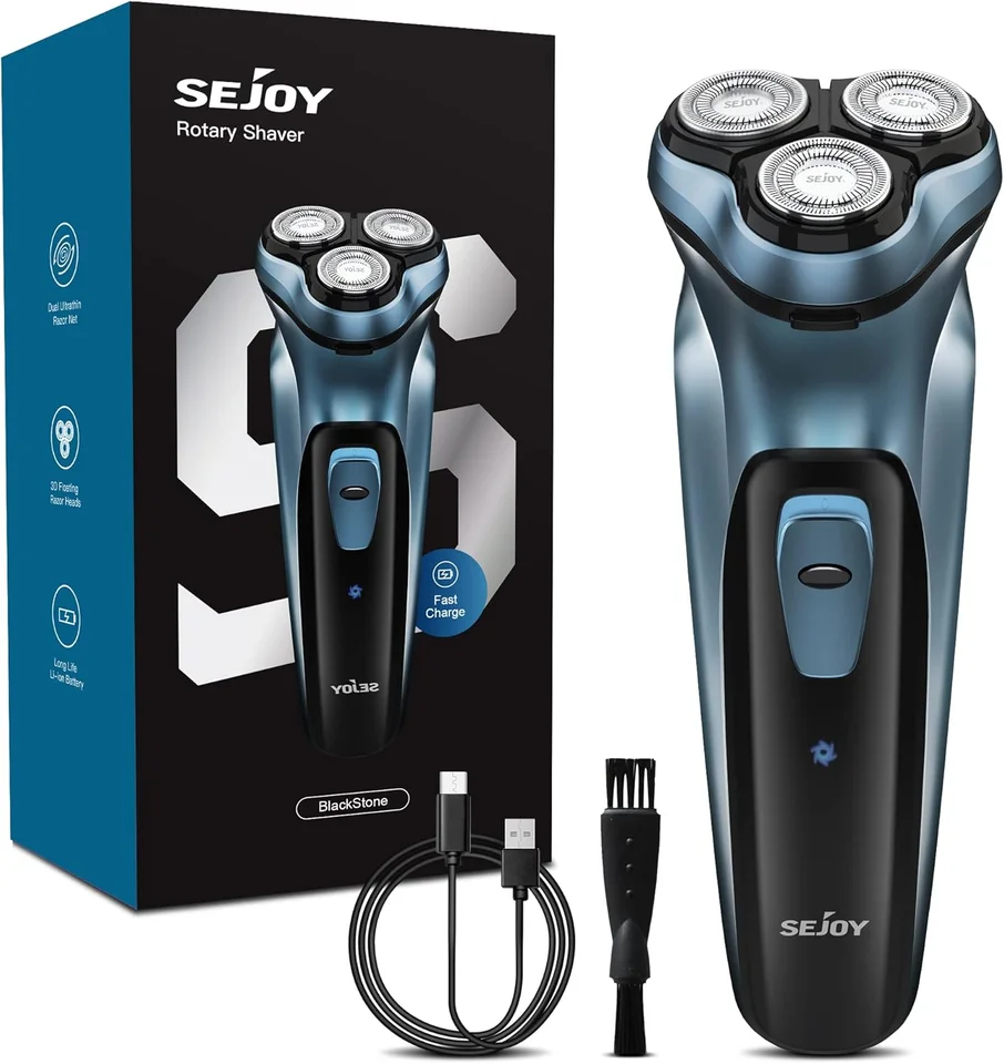 Sejoy Rechargeable Electric Razor for Men