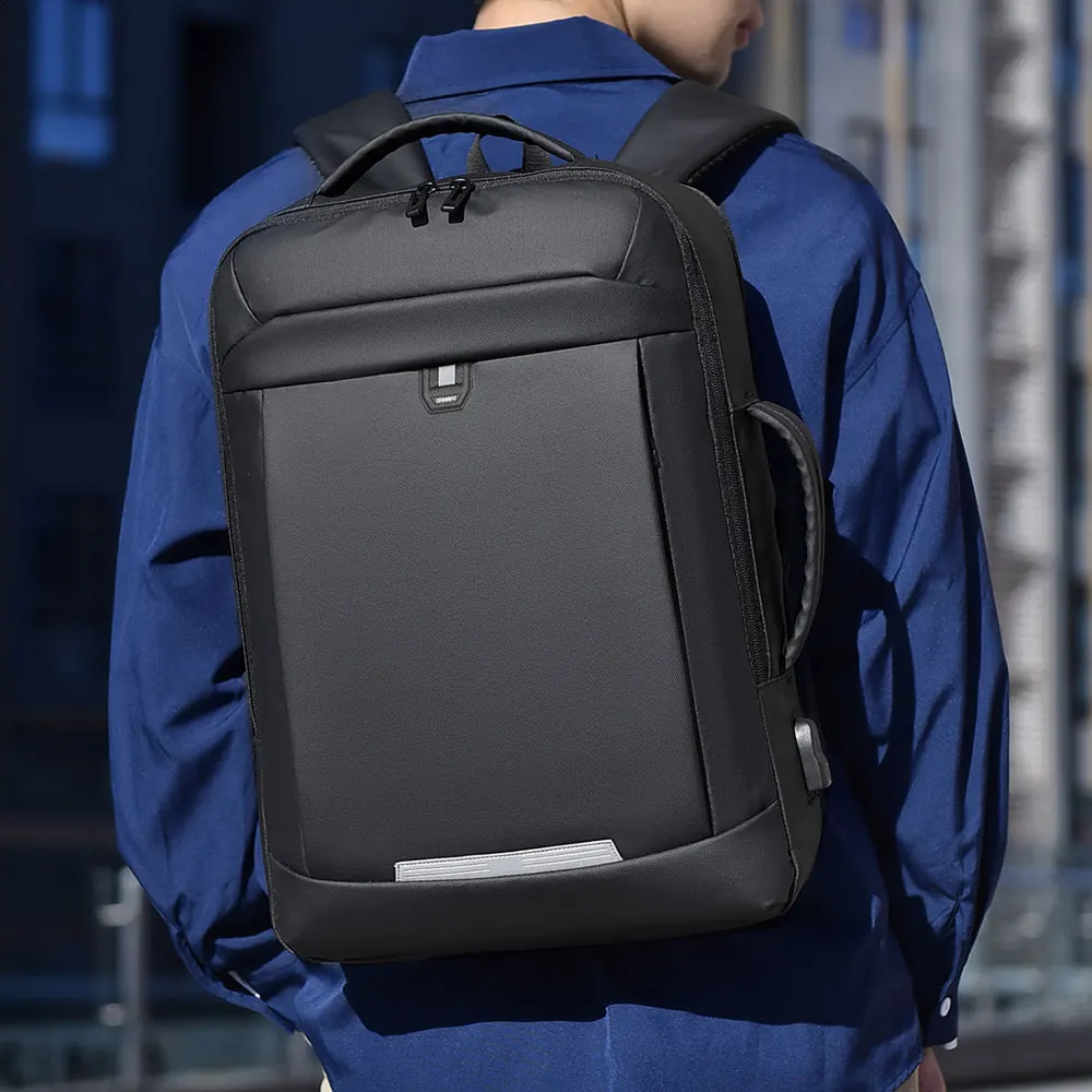 New Travel Backpack for Man 17 Inch Business Trip Men's Laptop Backpacks Waterproof Multifunction Expandable Boys School Bag 3