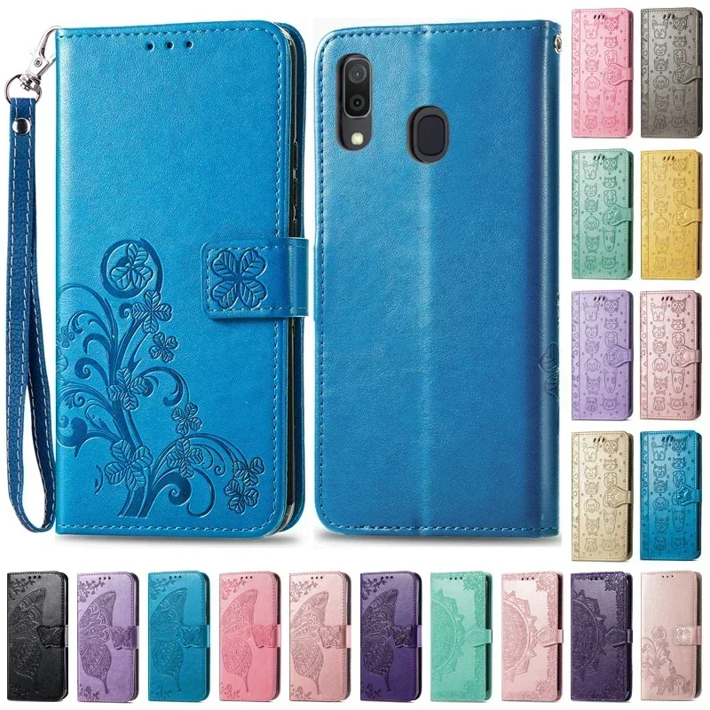 Custodia A40 Per Custodia Samsung Galaxy A40 Custodia A Portafoglio In Pelle Per Samsung A40 A 40 Custodia Sm-A405F Cover Coque Fundas Etui Capa