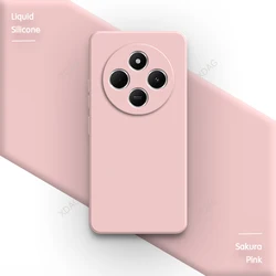 Enhanced Product Title:  
Sleek Liquid Silicone Shockproof Back Cover with Camera Protection for Redmi 14C 4G (Sakura Pink)