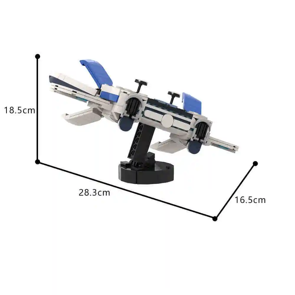 Bloques de construcción MOC Astro Bot Yangshaomei figura de rescate ...
