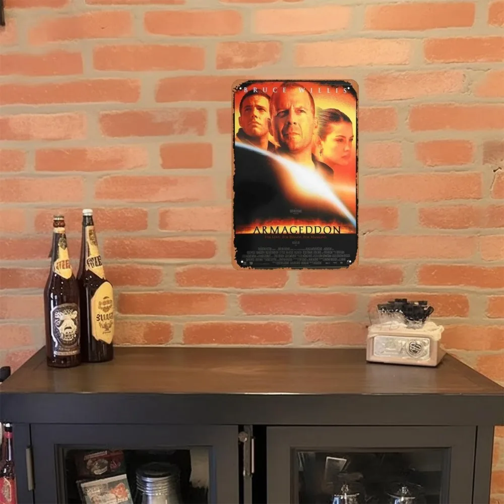 Classic American Retro Films Metal Sign Old Movie Aluminum Plaque Poster Vintage Wall Plate Bar Club Home Bedroom Wall Decor