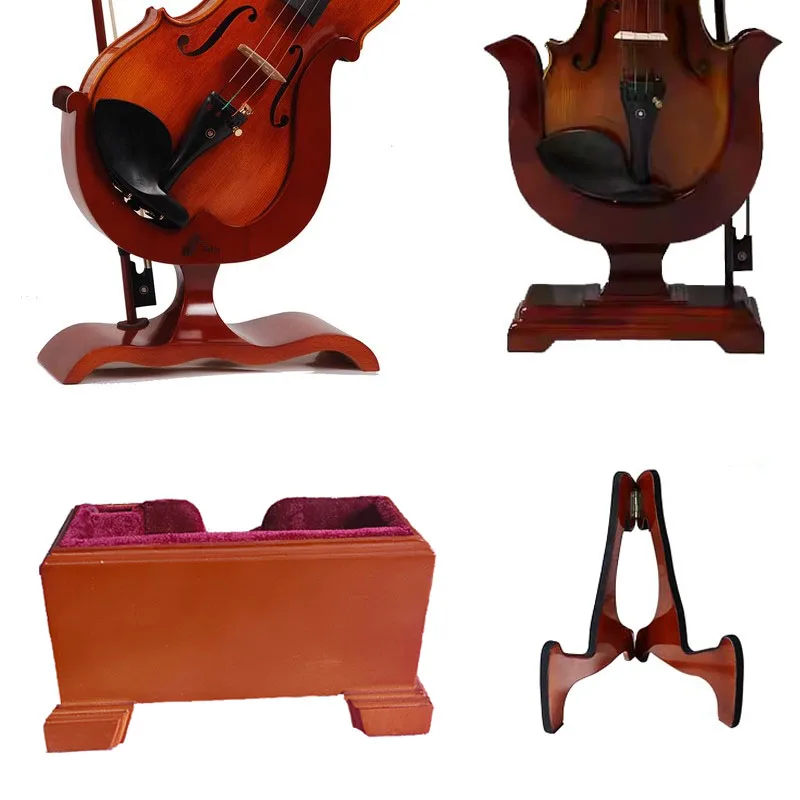アメリカ低税バイオリンビオラスタンド垂直配置、保管、ディスプレイ