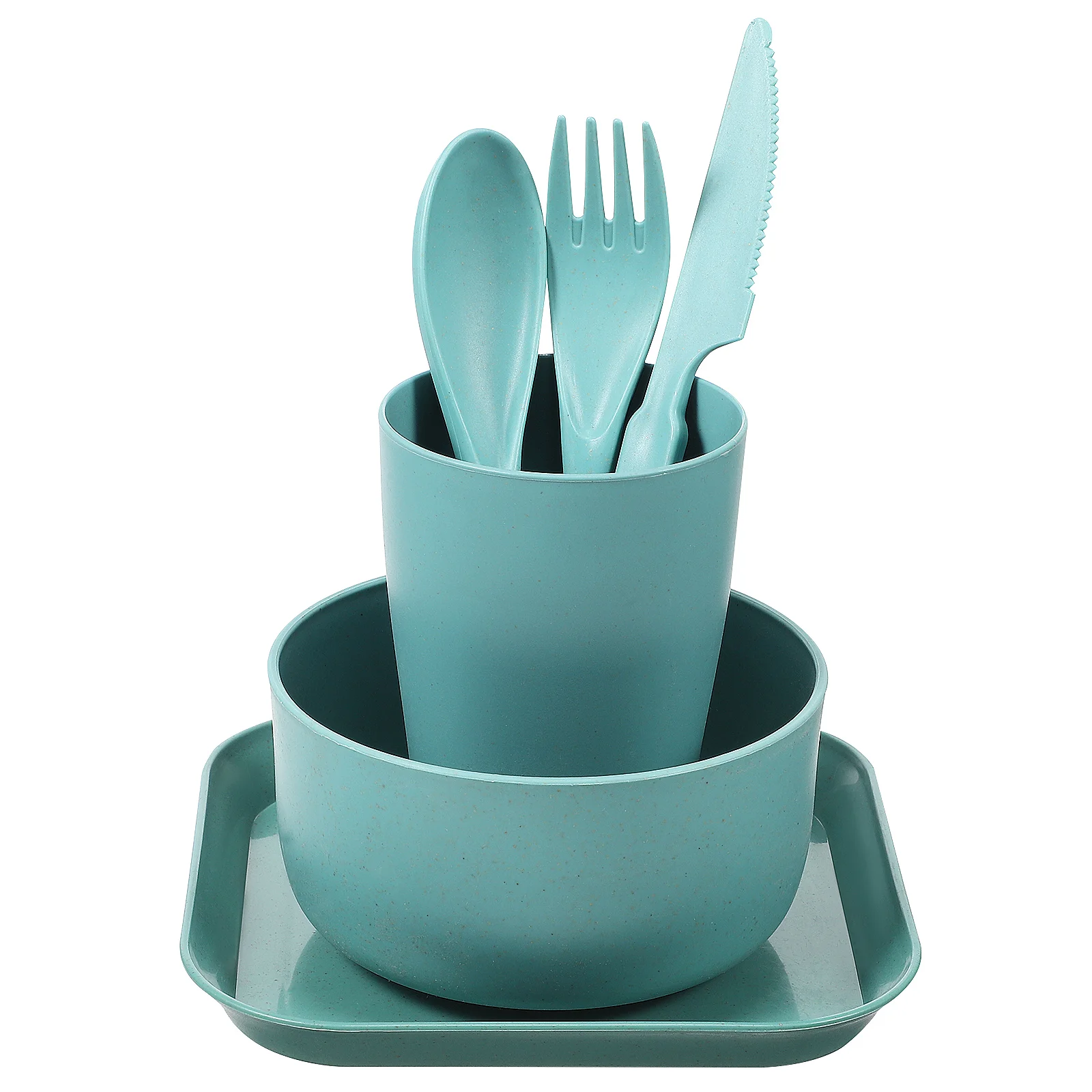 

Outdoor Camping Picnic Tableware 1 Cutlery Reusable Kitchen Supplies Travel Bowls