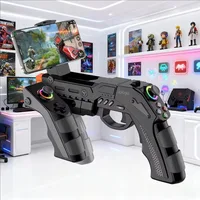 IPEGA Wireless Game Gun PG-9257 for PS4/PS3/Android/iOS/Switch/PC with Gyro,Vibration,Rapid Fire&RGB Lighting Game Accessories 1
