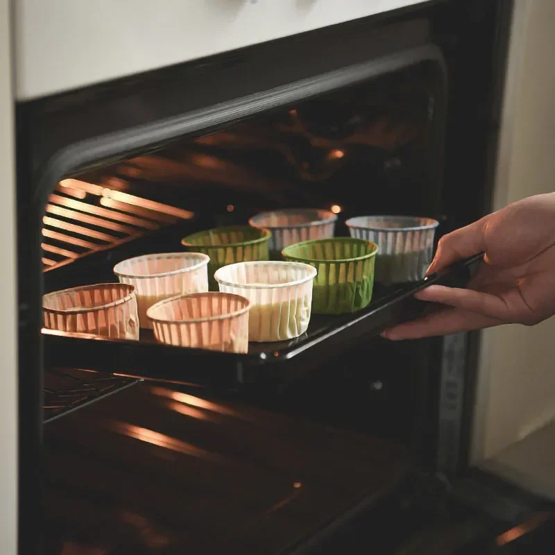 50-Pack Large Paper Cupcake & Muffin Cups 5