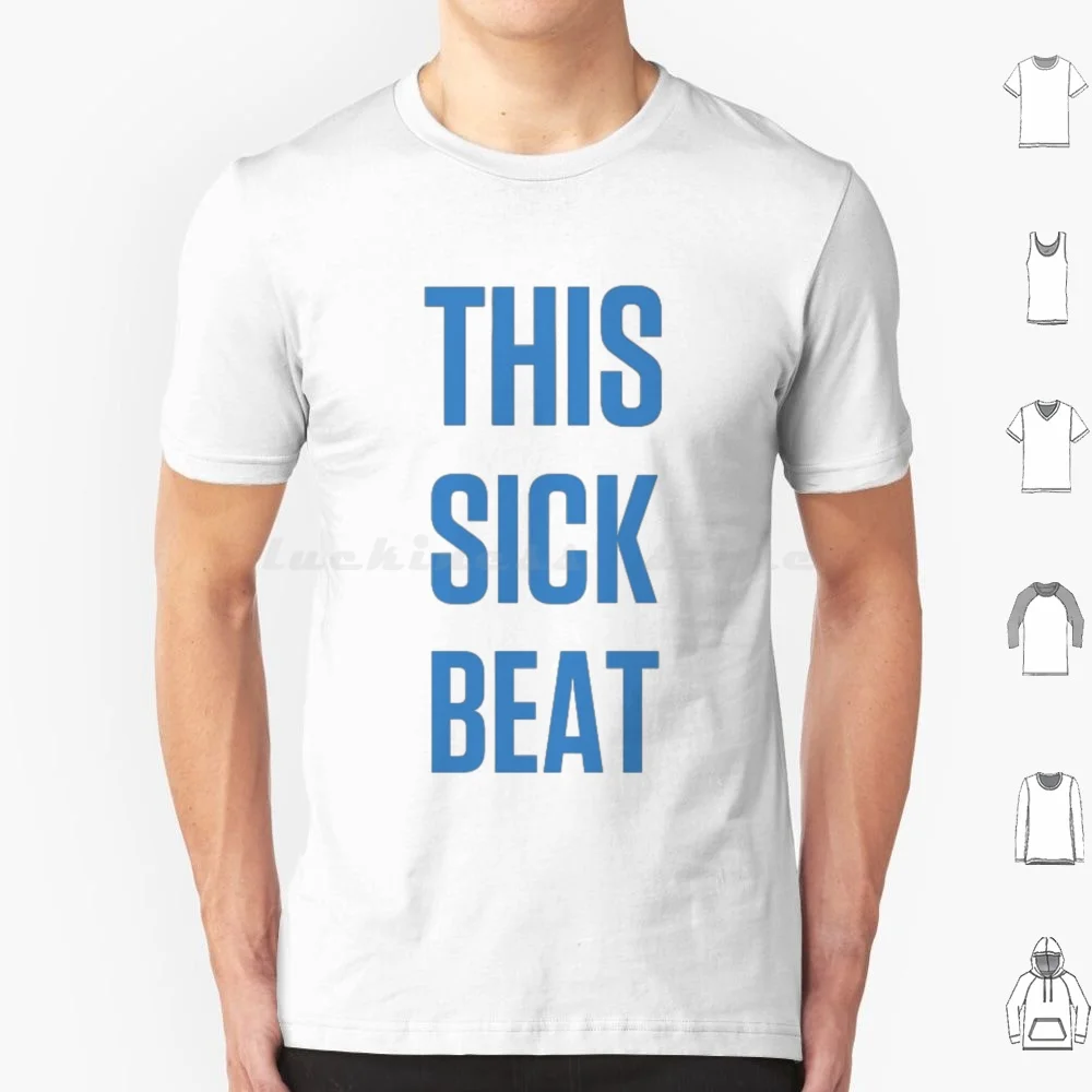 Shake It Off "This Sick Beat" T Shirt Big Size 100% Cotone 1989 1989 Album Swifties Song Taylors Versione Parla Ora 2014