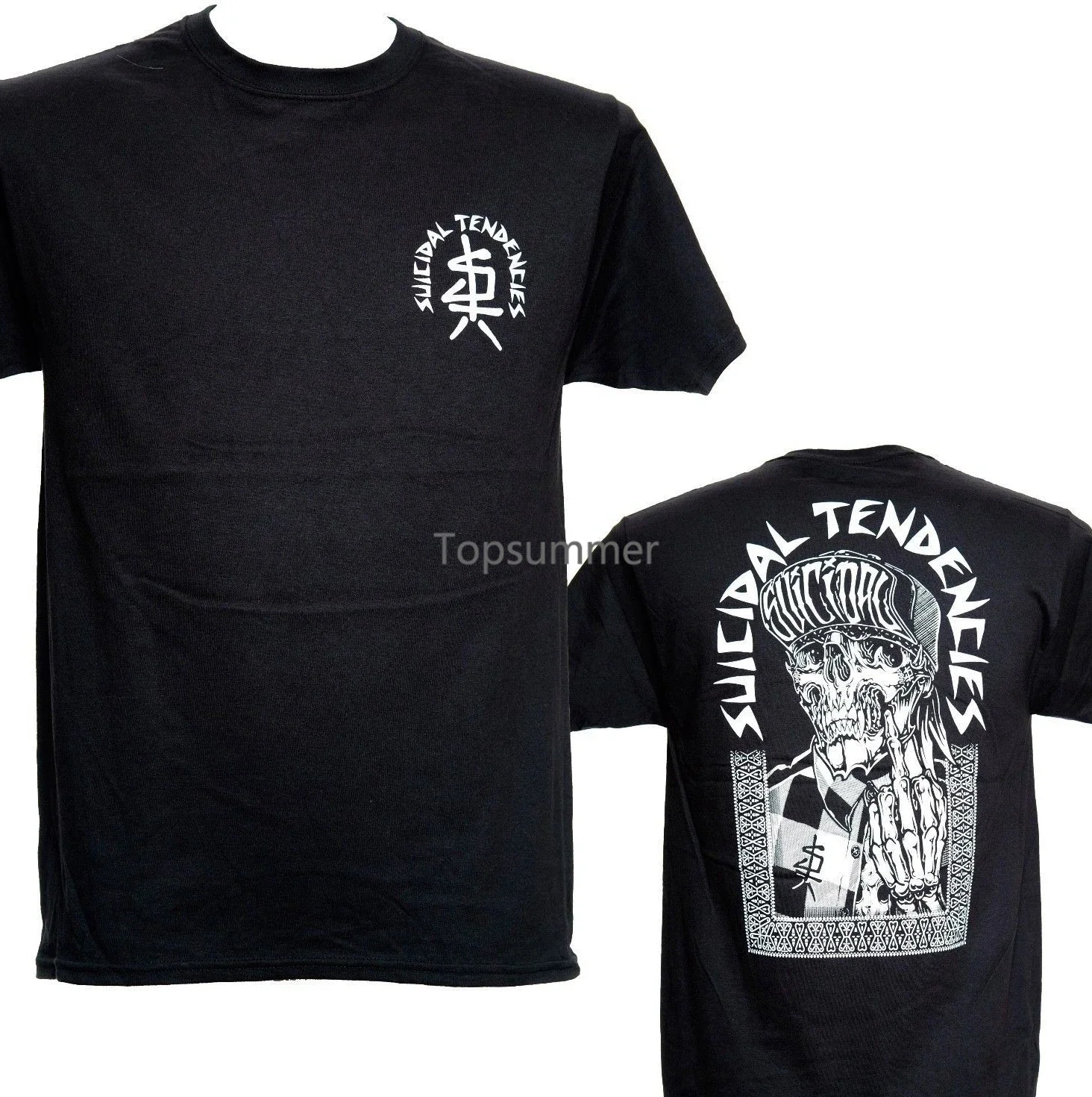 

Suicidal Tendencies Finger T Shirt New M L Xl For Man Hipster O Neck Causal Cool Tops