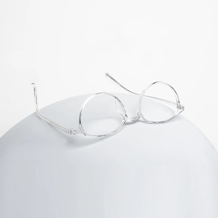 Toketorism Runde transparente Rahmen Damen optische Brillen Herren Blaulicht blockierende Multifokalbrillen – Detail 22