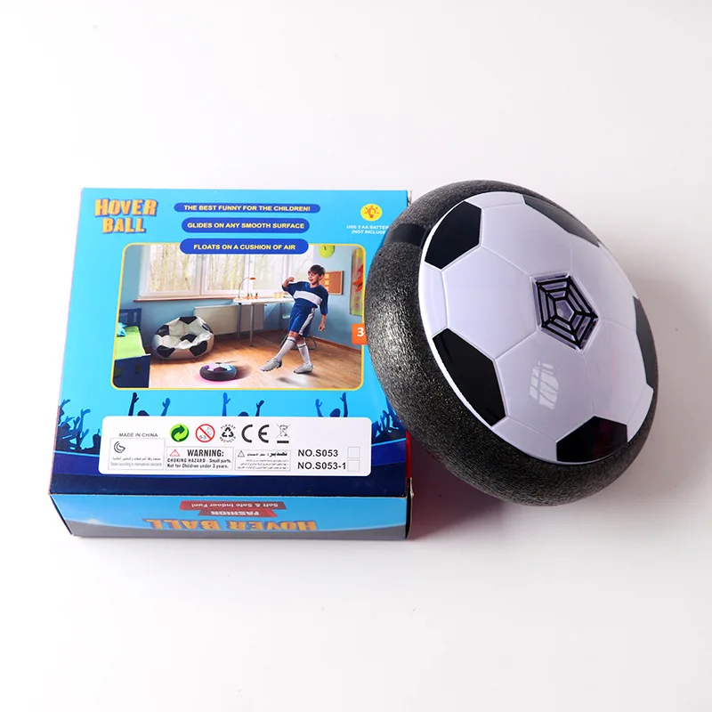 Zk20 bola de futebol interior brinquedo de futebol led luz piscando bola  brinquedos de energia do ar pairar colorido bola de música presentes do jogo  de esportes do miúdo - AliExpress