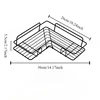 1PCS Non Perforated Bathroom, Bathroom, Triangle Shelf, Wall Mounted Toilet, Bathroom, Washbasin, Storage of Wall Supplies 6