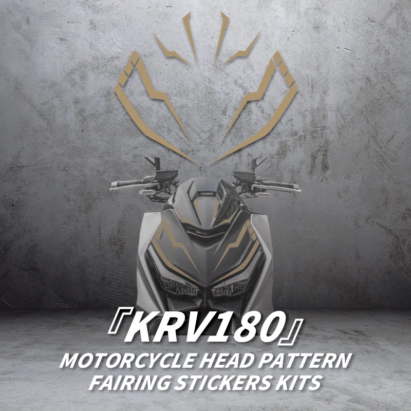 Use For KYMCO KRV180 Motorcycle Head Line Pattern Stickers Kits Of Bike Accessories Decoration Declas Can Choose Style
