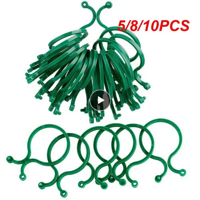 5/8/10 db Lámpatest Szőlőfal Önálló Kerti Szőlőszíni Szántó Klipek Műanyag Növényi Fal Hegymászás Szőlő Rögzített Csathorog