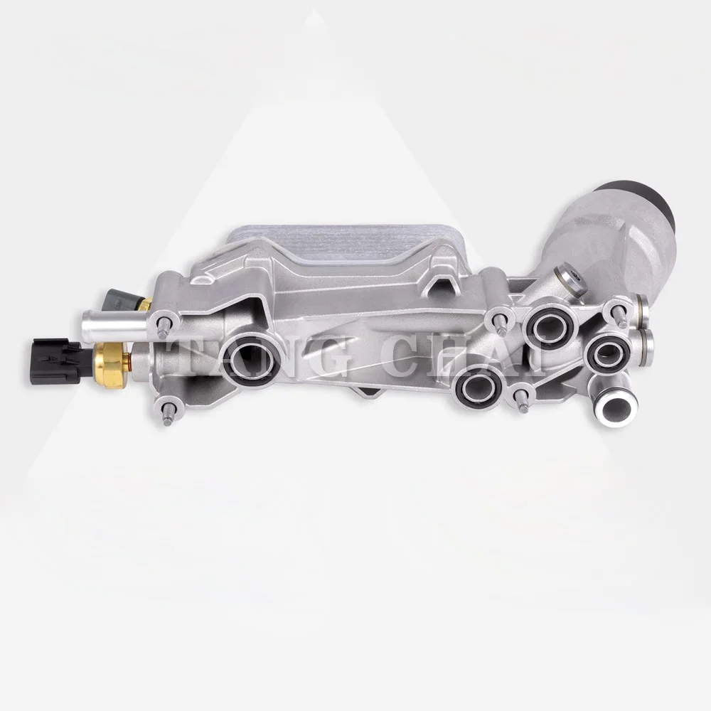 

Aluminum Engine Oil Cooler Oil Filter Housing Adapter Assembly 68310865AB 68105583AF for Dodge Jeep Chrysler Ram 3.6L V6 Engine