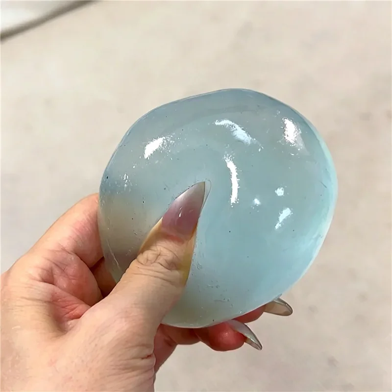 코코넛 스트레스 핑크 블루 볼 장난감 말토즈 코코넛 슬로우 리바운드 그린 애플 클리어 스퀴즈 장난감 성인 어린이용 안티 스트레스 감각 장난감
