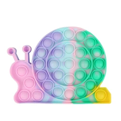 Juguete sensorial de burbujas para niños y adultos, juguetes educativos de aprendizaje, de macarrón divertido, para aliviar la descompresión