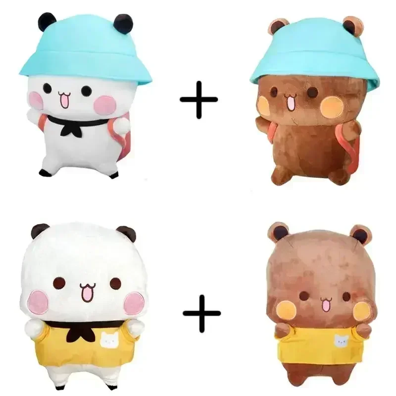

В наличии Bubu и Dudu панда плюшевая Милая мультяшная панда Медведь Кукла Kawaii мягкая подушка игрушка подарок на день рождения