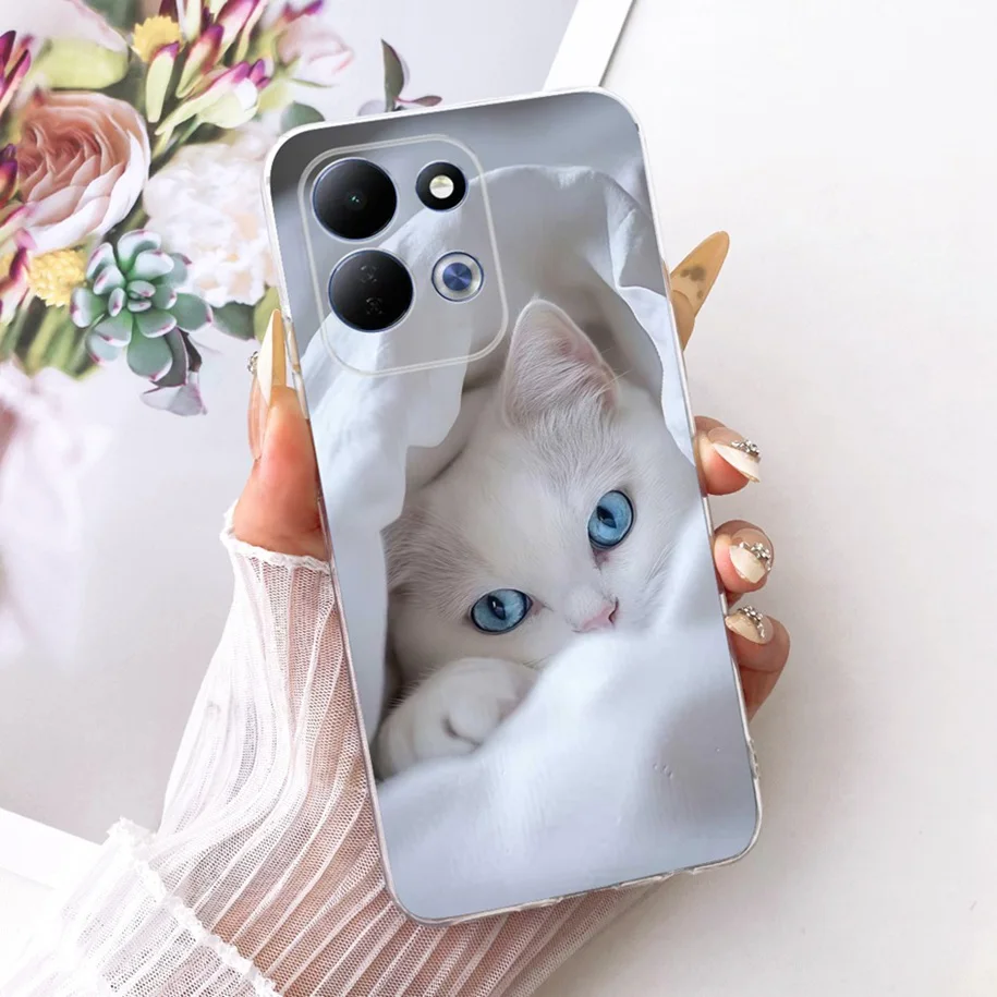 Cute Cartoon Animal Soft Silicone Clear Phone Case Cover