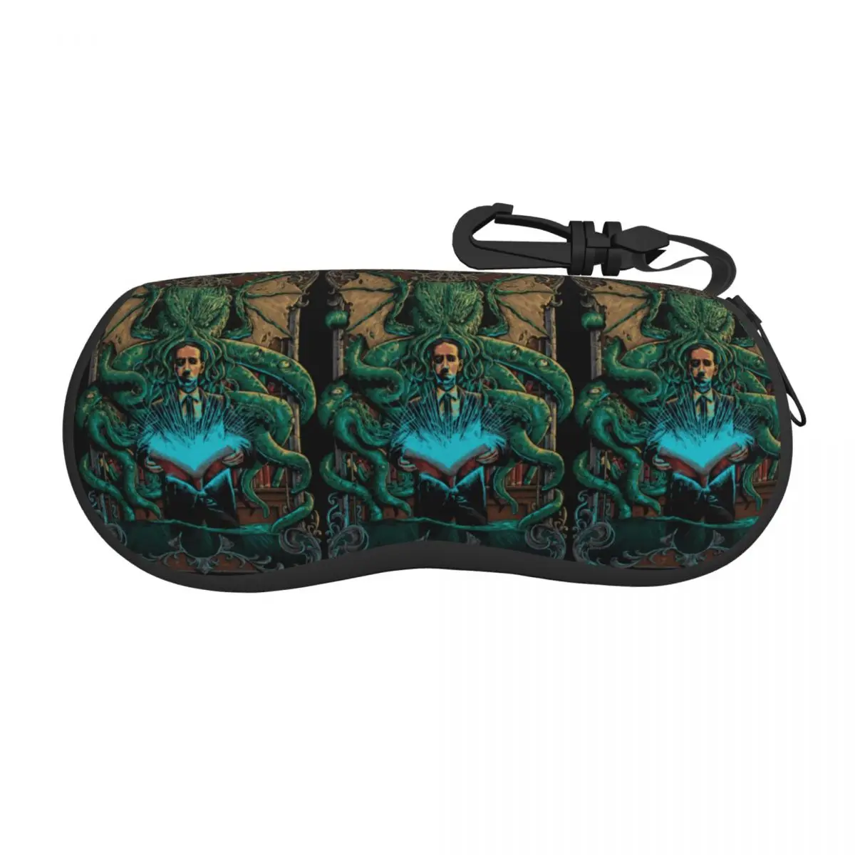 

Call Of Cthulhu Shell Eyeglasses Protector Cases Fashion Sunglass Case Lovecraft T-shirt Horror Fiction Film Fan Glasses Pouch