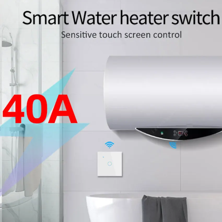 Smart Immersion Heater Timer Switch, 2.4ghz Wifi Water Heater Switch, Smart  Wall Touch Boiler Switch With Timer Works With - Pliers - AliExpress