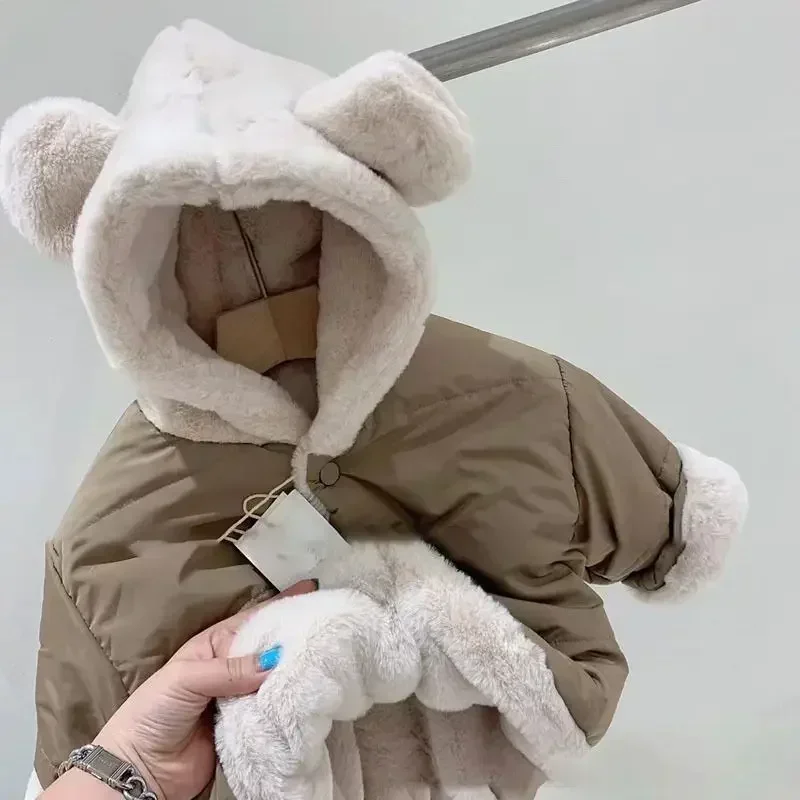 Children Kids Jackets for Girls Coat Winter Boy Girl Hoodies Clothes Newborn Baby Outwear Outfits Toddler Kid Clothing 0-7Y