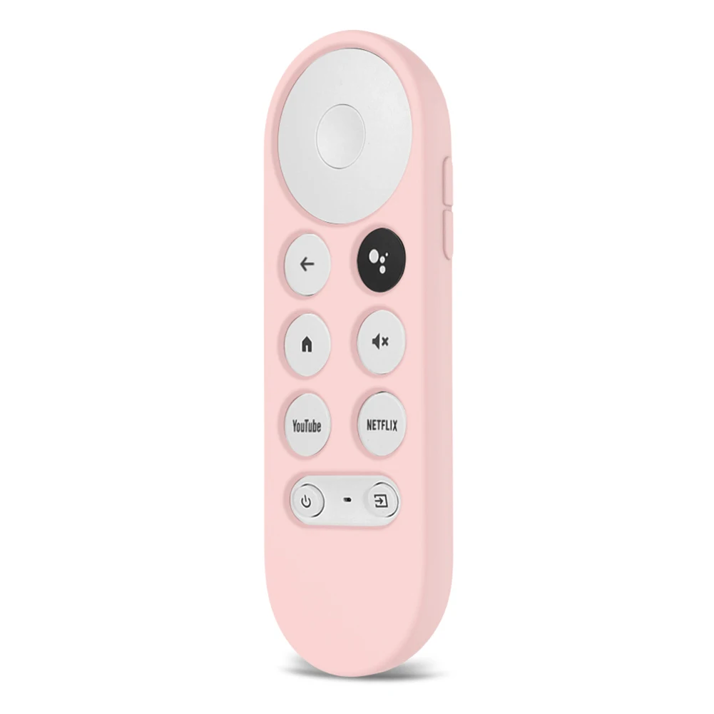 Silicone Protector Shell Replacement Soft Voice Remote Cove Shockproof Remote Control Protective Case For Google Chromecast silicone remote case silicone remote cover silicone remote sleeve remote controller cover silicone case protector