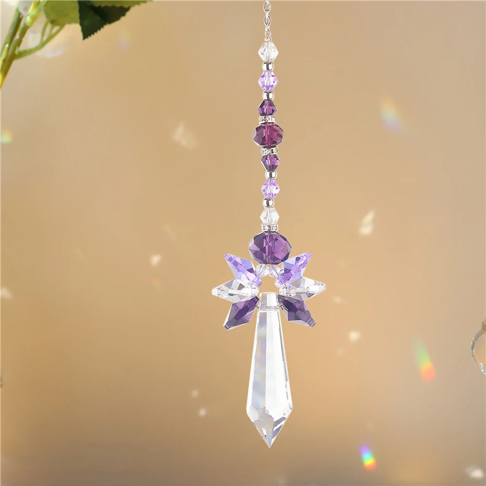 Crystal Pendant Window Curtains Lightcatchers Pendants Light Catching Drop Ornament Home Garden Balcony Decoration crystal pendant