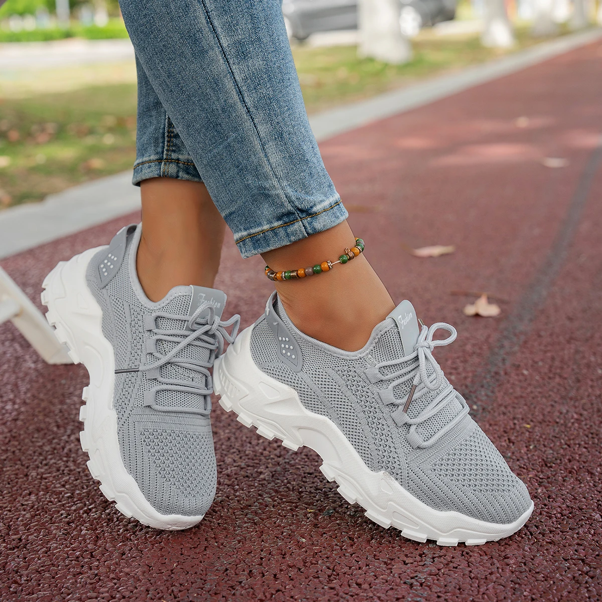 أحذية نسائية كاجوال عصرية قابلة للتنفس للمشي لمساف...