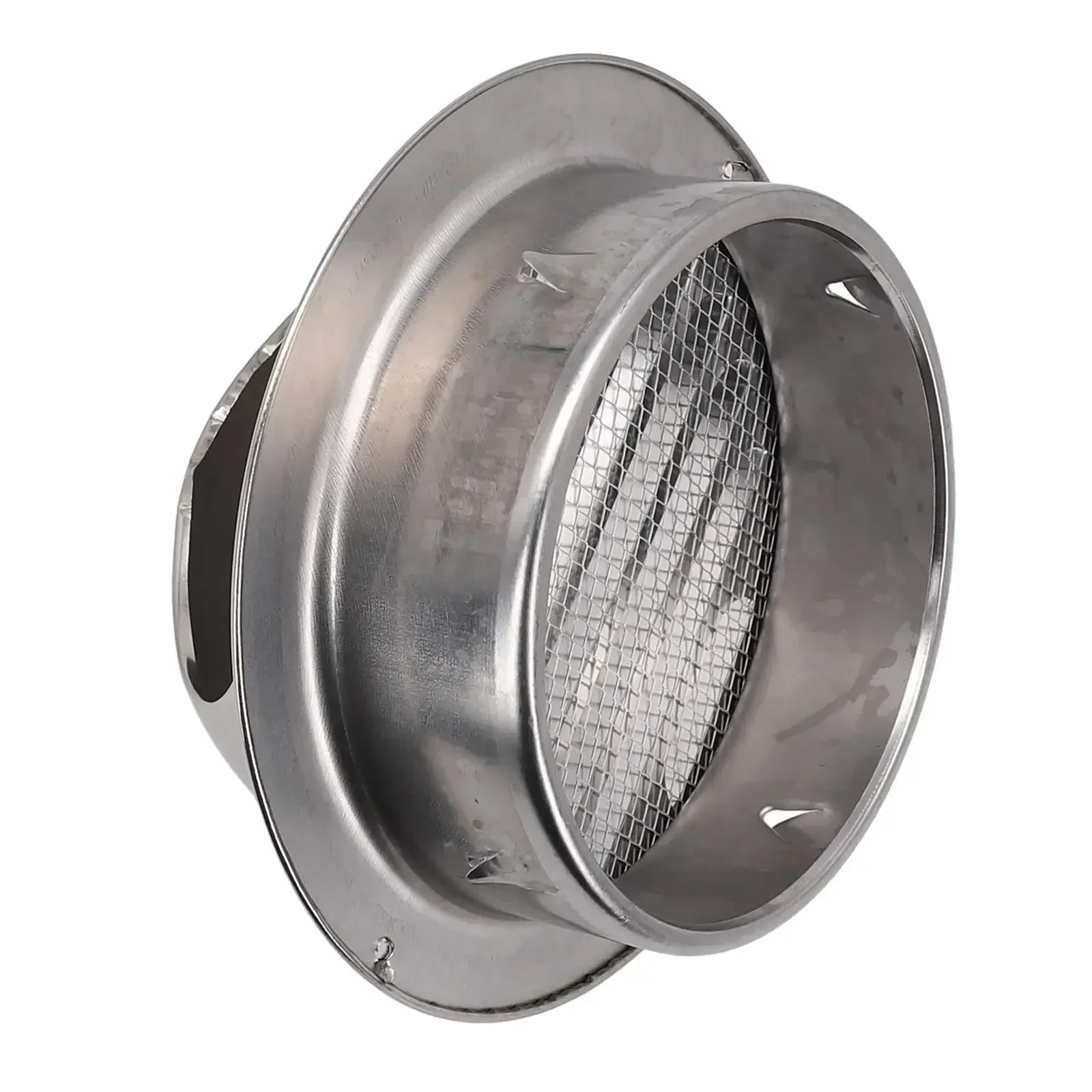 75mm-200mm Stainless-Steel Wall Ceiling Air Vent Ducting Ventilation Exhaust Grille Cover Outlet Heating Cooling Vents Cap air vent grille ventilation grille air vent cover ducting ventilation cover