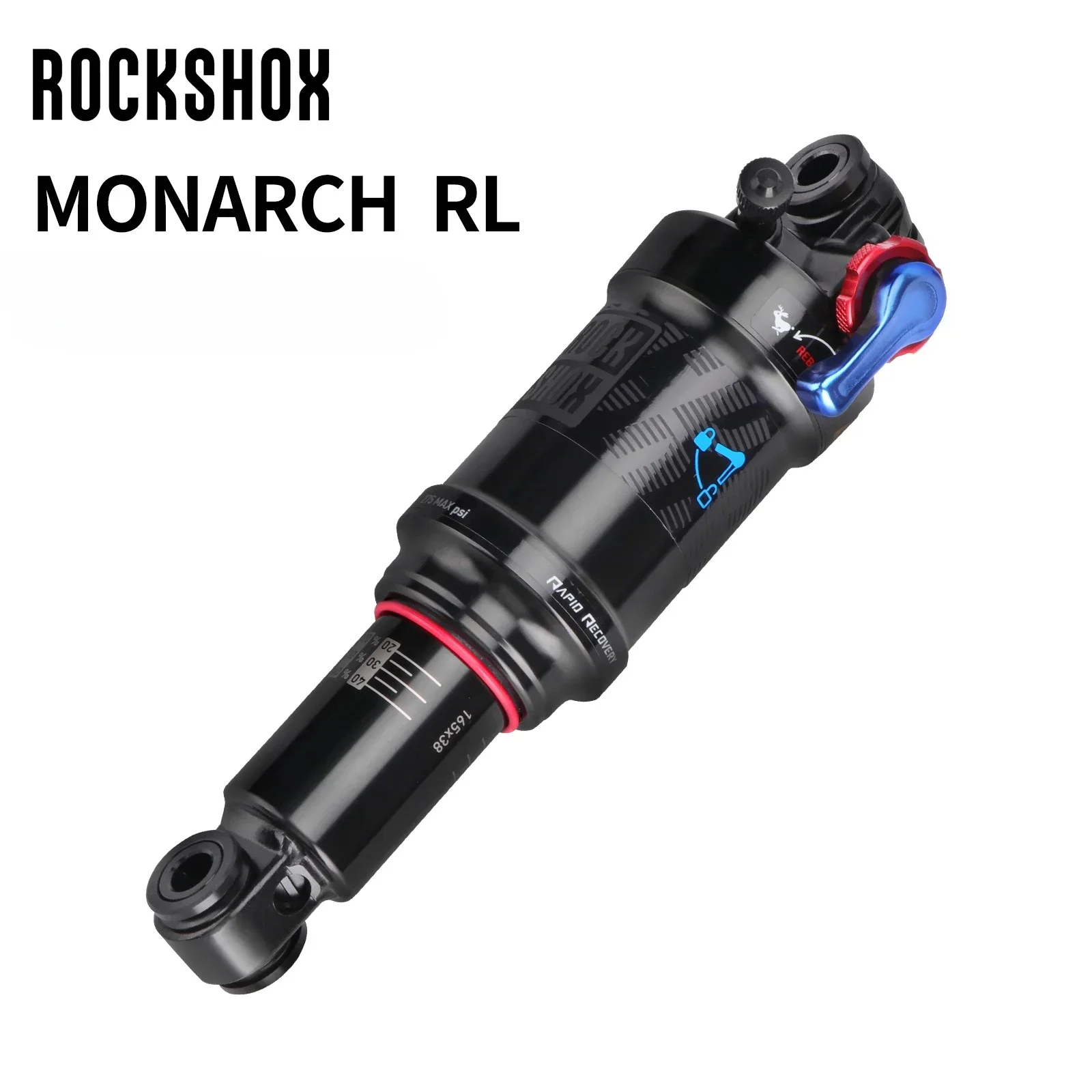 

ROCKSHOX дистанционное управление велосипедный ударный транзистор 165*40 мм с блокировкой отскока Регулировка задняя часть велосипеда