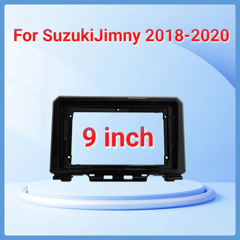 2 Din 9 Inch Car Radio Plastic Fascia Panel For Suzuki Jimny 20182020