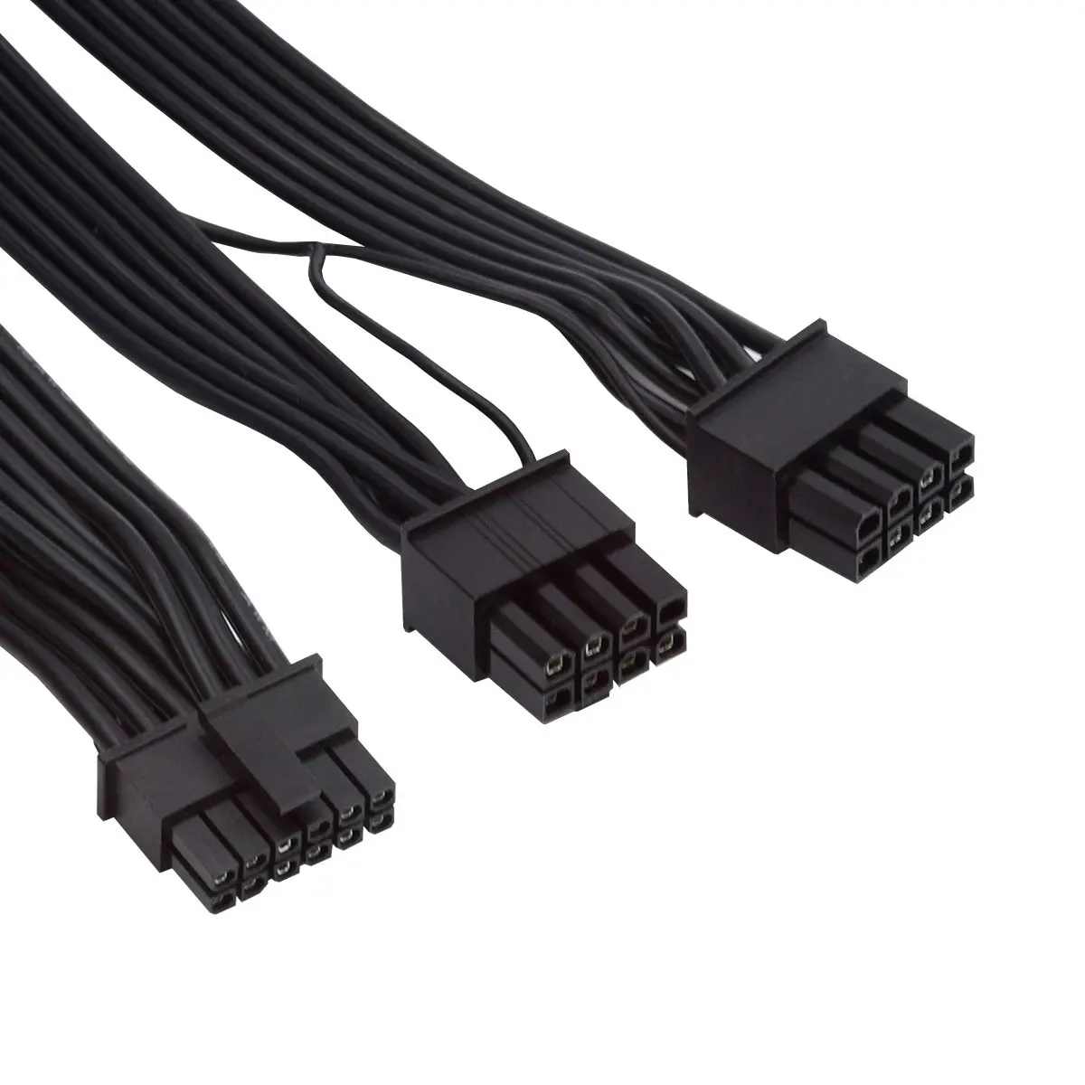 Dual Atx 8pin To 12vhpwr Atx3.0 Pcie 5.0 Power Modular Cable For 3080
