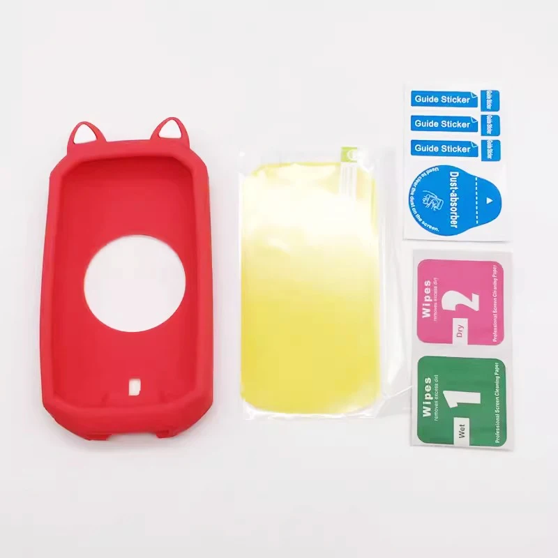 Premium Silicone Case and Screen Protector