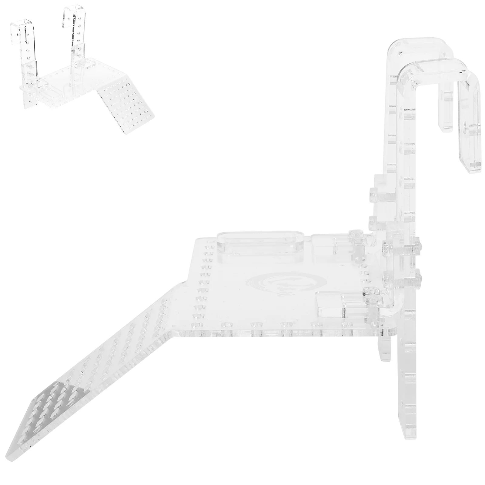 

Turtle Terrace Toy Glass Reptile Dock Basking Platform Acrylic Climbing Island Pet Supplies